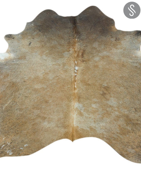 Palomino Brazilian Cowhide Rug 6'4" x 6'4" by Saddlemark #2288