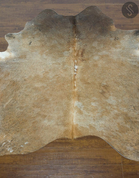 Palomino Brazilian Large Cowhide Rug 6'4" x 6'4" #2288 by Hudson Hides