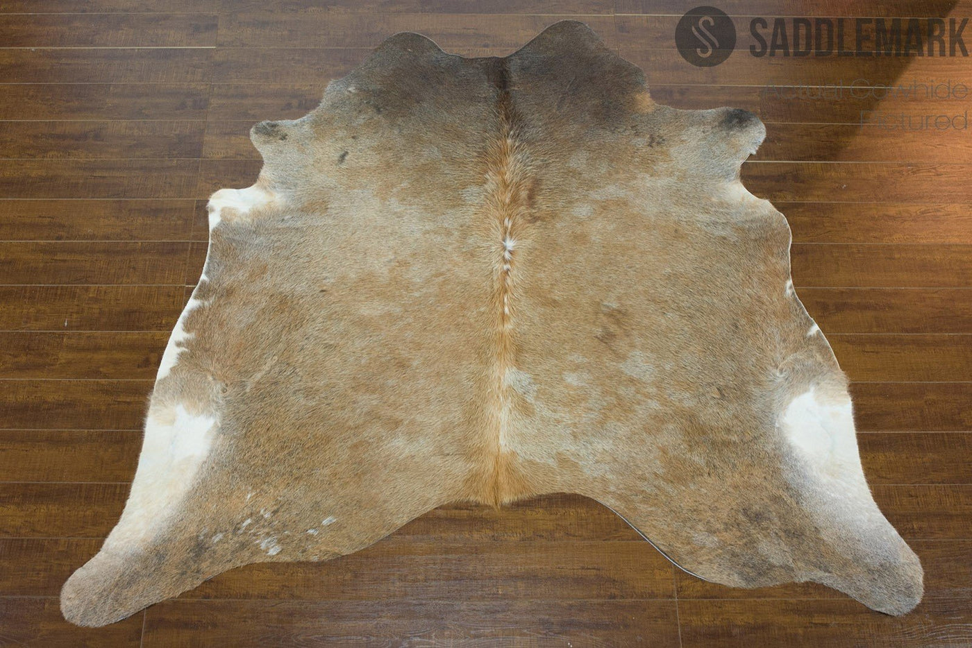 Palomino Brazilian Large Cowhide Rug 6'4" x 6'4" #2288 by Hudson Hides