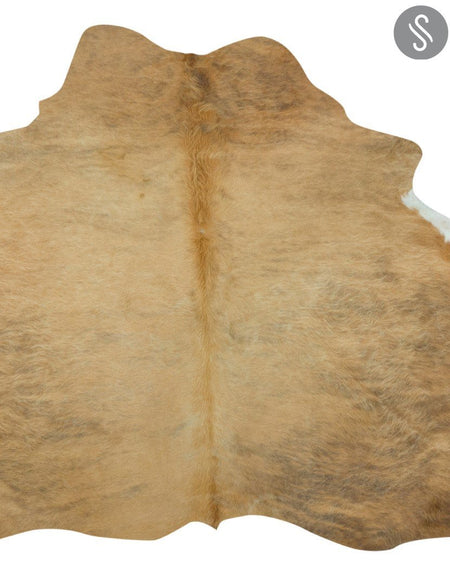 Palomino Brazilian Cowhide Rug 6'7" x 5'8" by Saddlemark #2396