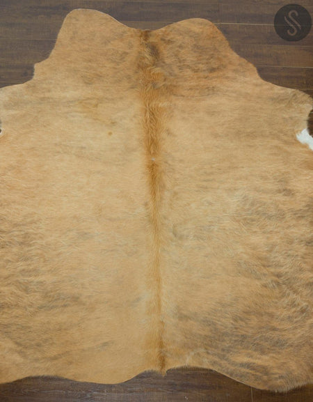 Palomino Brazilian Large Cowhide Rug 6'7" x 5'8" #2396 by Hudson Hides
