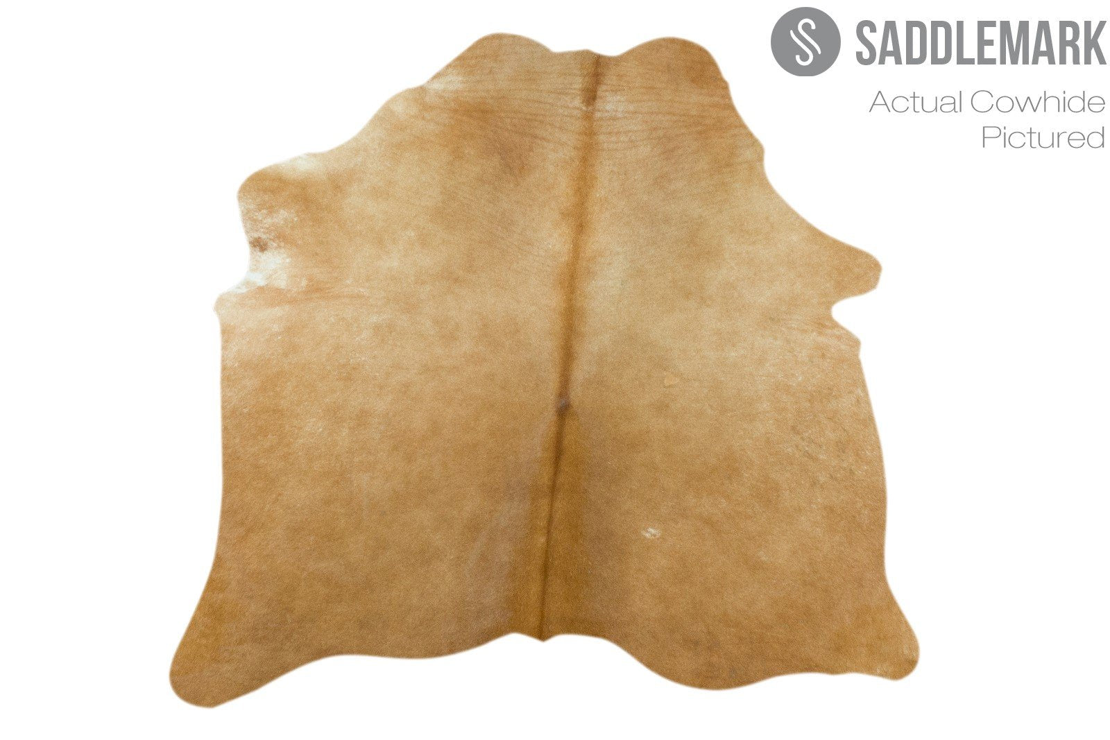 Palomino Brazilian Cowhide Rug 4'10" x 4'2" by Saddlemark #2452
