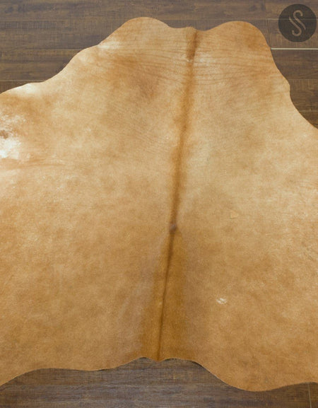 Palomino Brazilian Small Cowhide Rug 4'10" x 4'2" #2452 by Hudson Hides