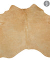 Palomino Brazilian Cowhide Rug 5'2" x 5' by Saddlemark #2637