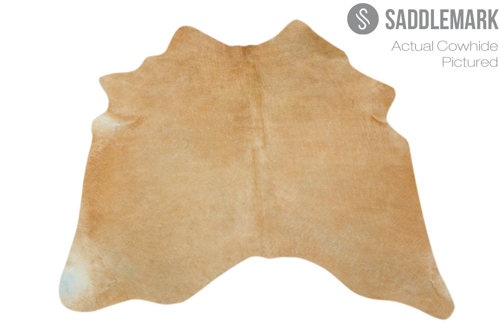 Palomino Brazilian Cowhide Rug 5'2" x 5' by Saddlemark #2637