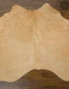 Palomino Brazilian Small Cowhide Rug 5'2" x 5' #2637 by Hudson Hides