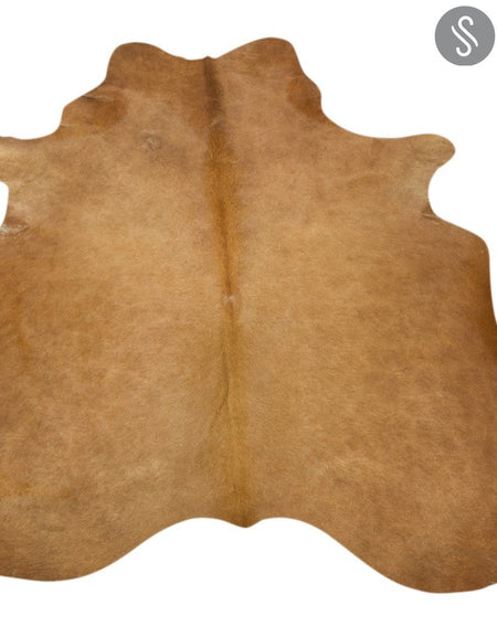 Palomino Brazilian Cowhide Rug 6'4" x 6'6" by Saddlemark #2728